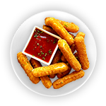 6pcs Breaded Mozzarella Sticks 