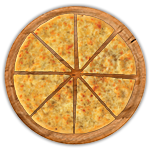 Garlic Bread Pizza With Cheese 