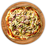 English Breakfast Pizza 