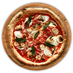 Ham & Mushroom Pizza 