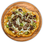 Lamb Pizza 