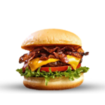 Half Pounder Bacon Burger 