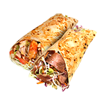 Large Mix Kebab Wrap 